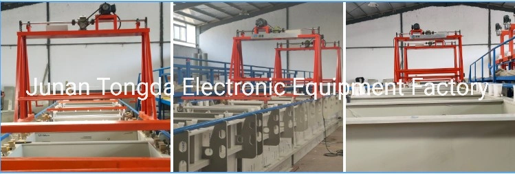 Tongda11 Auto Chrome Plating Machine Galvanizing Line Hang Plating Electroplating Equipment