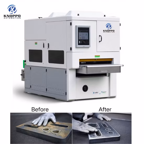 Polimento de rebarbação úmida e trefilação de fio Lixadeira de extremidade dupla Máquina de polimento de rebarbação