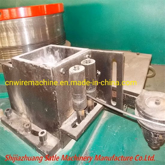 Máquina de trefilagem de fio de linha reta Lz350 para fios de aço carbono