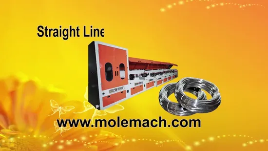 Tipo seco tipo Oto polia horizontal vertical aço carbono máquina de trefilação de fio de soldagem de metal